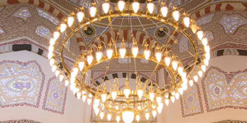 Üstün Avize en güzel cami avizelerini üretiyor.