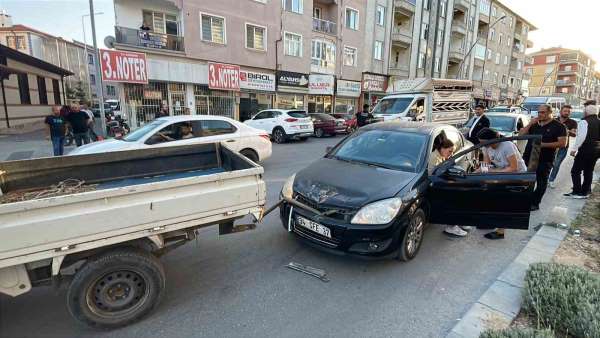 Karaman'da zincirleme kaza: 1 yaralı