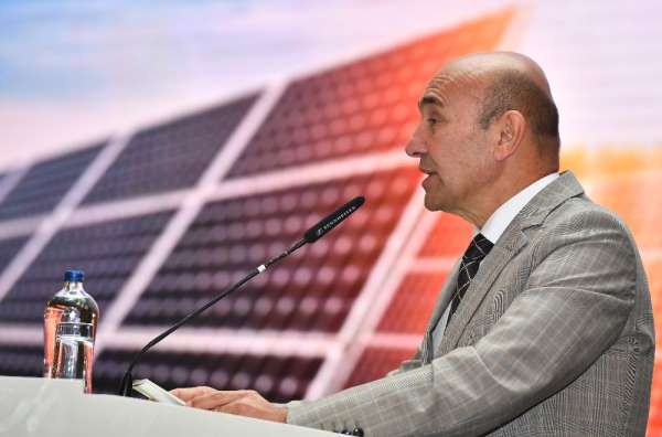 Başkan Soyer, güneş enerjisinin ekonomi için önemine vurgu yaptı 