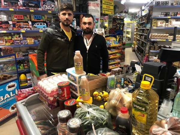 Manisaspor'a erzak desteği