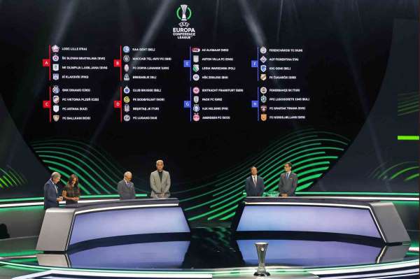 UEFA Avrupa Konferans Ligi'nde 3. hafta maçları yarın oynanacak
