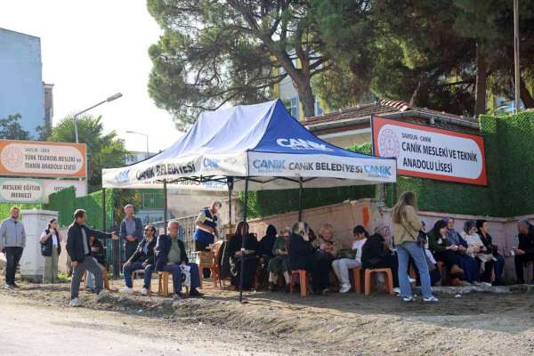 Canik Belediyesi KPSS adayları için sahada