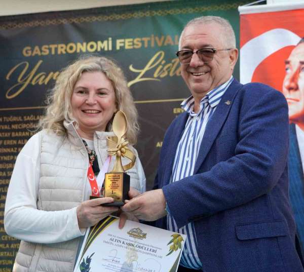 Kazdağları Gastronomi Festivali'nde 'Altın Kaşık' heyecanı, ödüller sahiplerini buldu