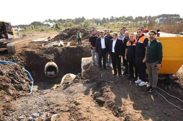 Samsun Teknoloji OSB'nin yol ve altyapı çalışmaları değerlendirildi