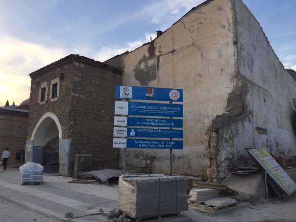 'Suluhan Çocuk Müze Okulu' Projesinde Restorasyon Çalışmaları Başladı 
