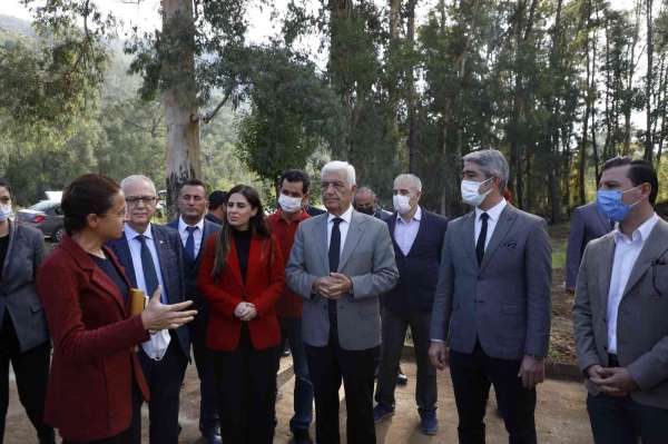 Marmaris'e Tıbbı Aromatik bitkiler koleksiyonu bahçesi