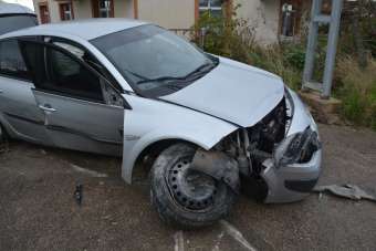 Sinop'ta trafik kazası 1 yaralı