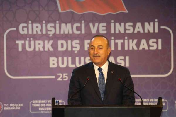 Bakan Çavuşoğlu: 'Sahada kahraman ordumuzun verdiği mücadeleyi biz de diplomasi masasında destekliyoruz' - Van haber