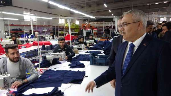 Bakan Soylu'nun girişimiyle kurulan fabrikalar gençlerin geleceğe umutla bakmasını sağlıyor - Muş haber
