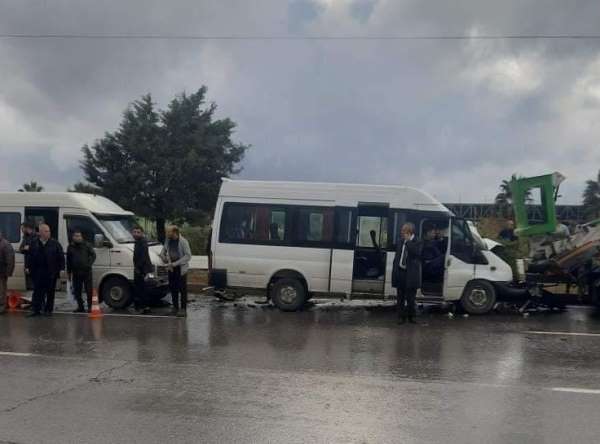 Kahramanmaraş'ta trafik kazası: 11 yaralı - Kahramanmaraş haber