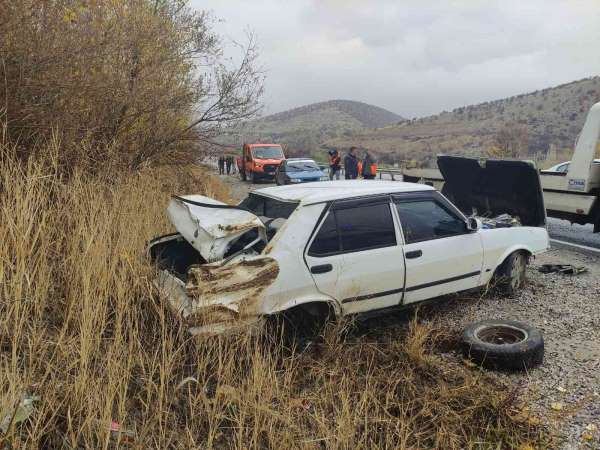 Kontrolden çıkan otomobil kaza yaptı: 1 yaralı - Malatya haber