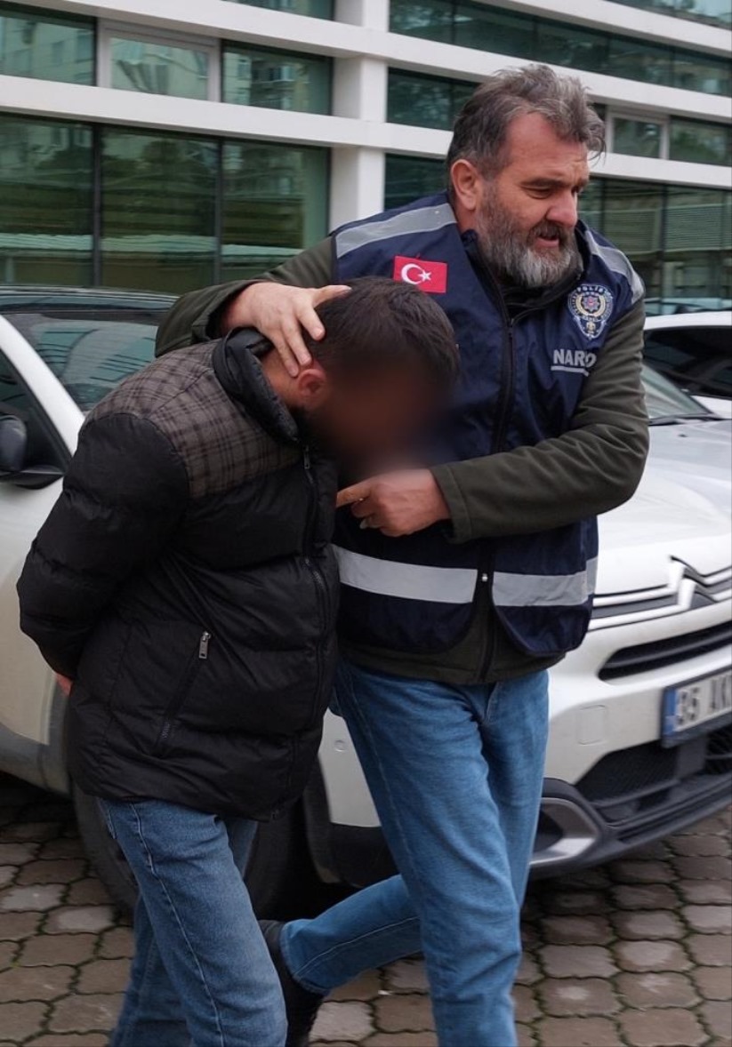 Samsun'da satışa hazır uyuşturucuyla yakalanan şahıs tutuklandı