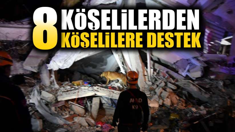 Samsun'daki 8 Köşelilerden 8 Köşelilere Destek