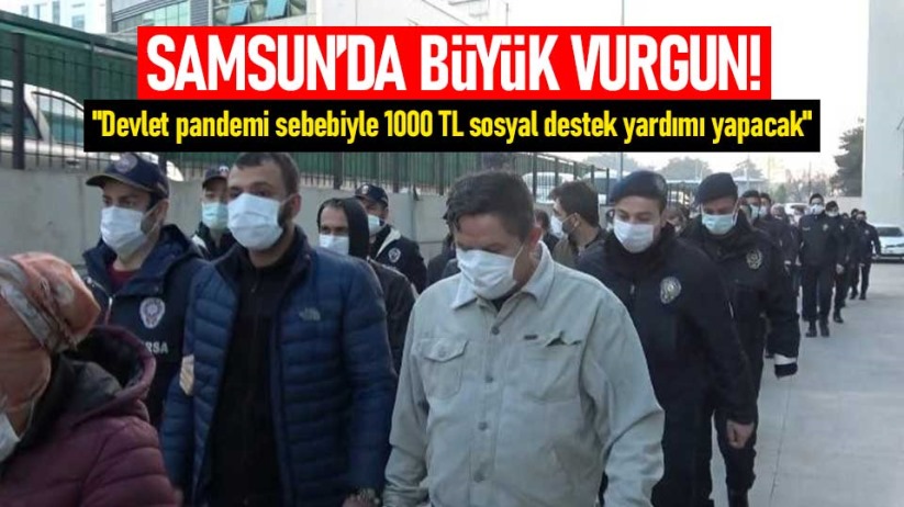 Samsun'da büyük vurgun!