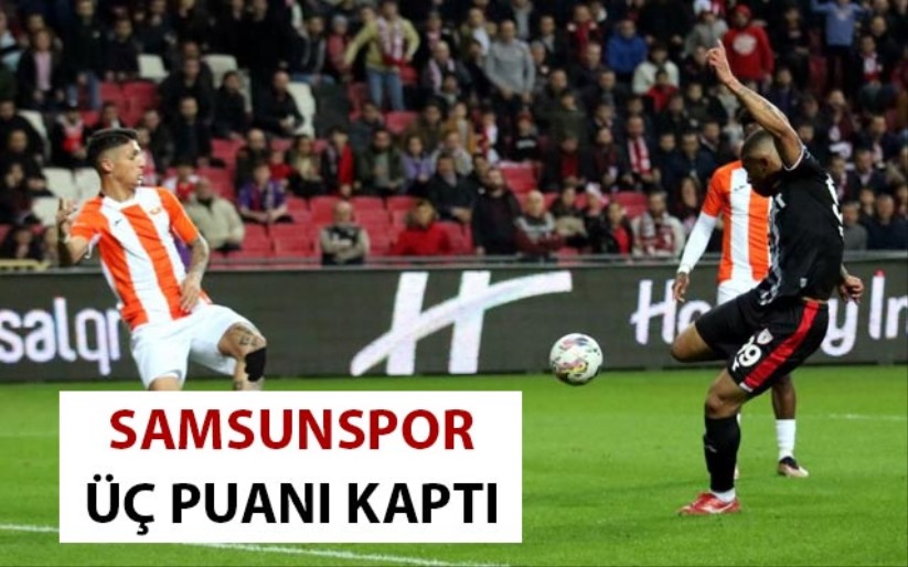 Samsunspor üç puanı kaptı