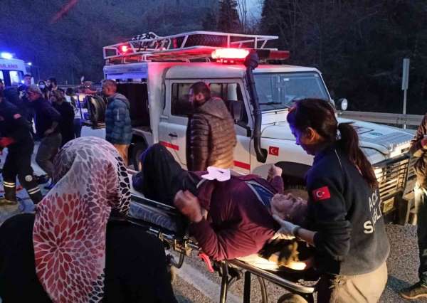 Giresun'da feci kaza: 1 ölü, 3 yaralı