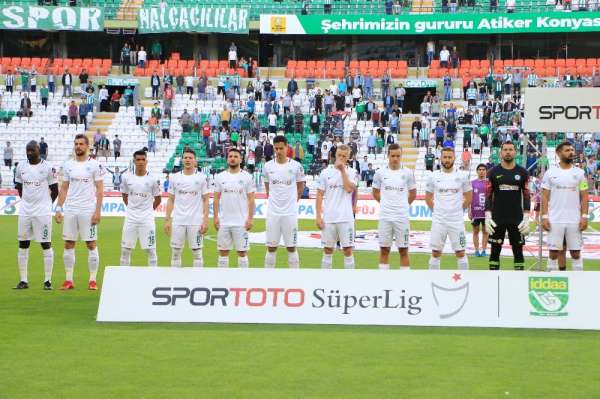 Spor Toto Süper Lig: Konyaspor: 0 - Akhisarspor: 0 (İlk yarı) 