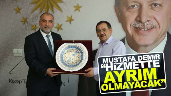 Mustafa Demir Canik Belediye Başkanı ie Buluştu
