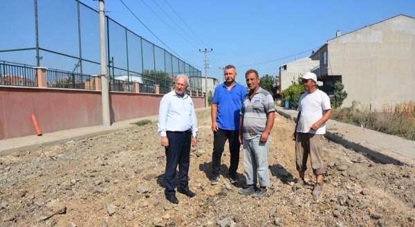 Lapseki çevre yolu düzenleniyor 