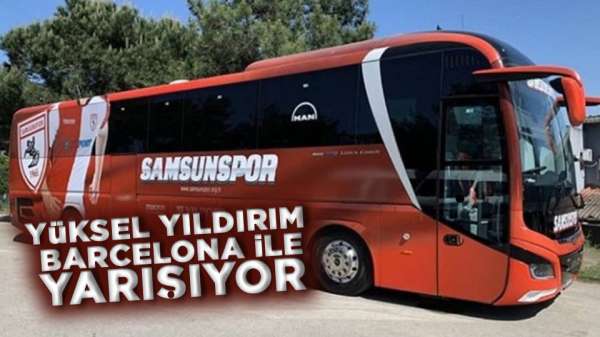 Samsunspor yeni takım otobüsü 