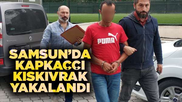 Samsun'da kapkaççı kıskıvrak yakalandı