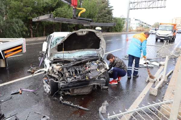 Kuşadası çevre yolunda trafik kazası: 1 yaralı 