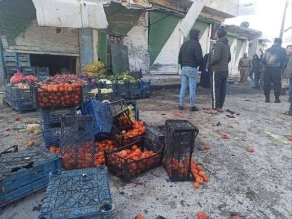 MSB: 'Teröristler, Tel Abyad şehir merkezinde patlattıkları bomba ile 3 masum sivili katlederken, 2 sivili de 