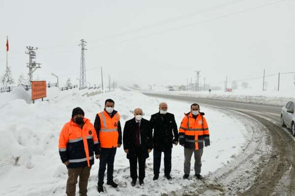 Vali, Samsun-Ankara yolunu denetledi: Trafik açık