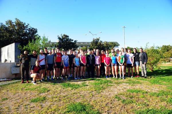 Norveç Oryantiring Genç Milli Takımı Kemer'de kampa girdi