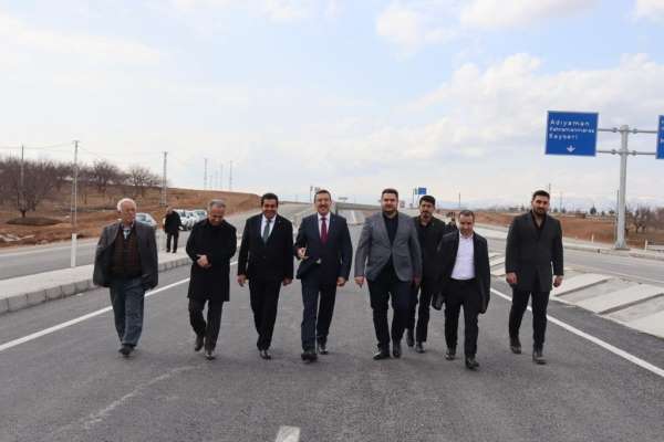 Malatya Kuzey Çevreyolu'nda 26,5 kilometrelik kısım trafiğe açıldı