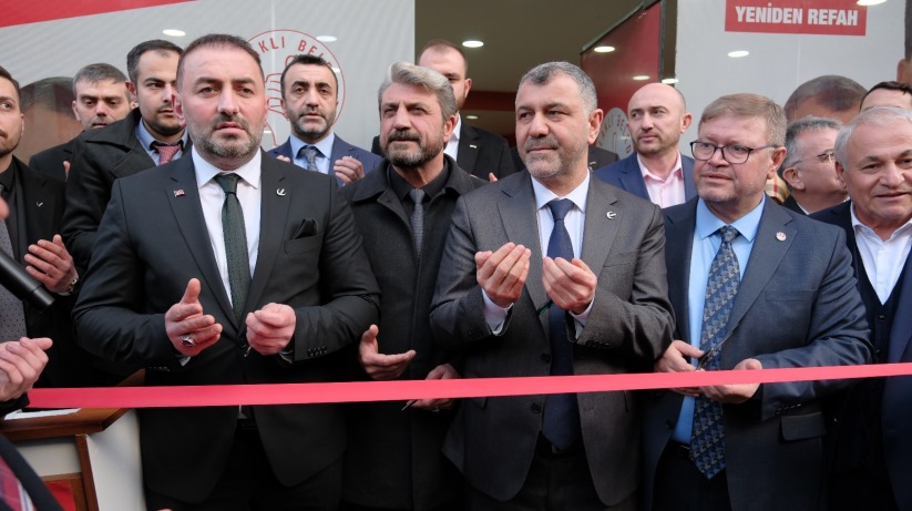 Yeniden Refah Partisi İlkadım İlçe Başkanlığı Seçim Koordinasyon Merkezi açıldı