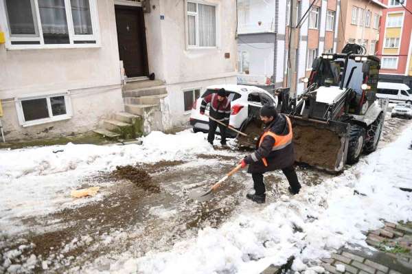 Ordu'da eğitime kar engeli