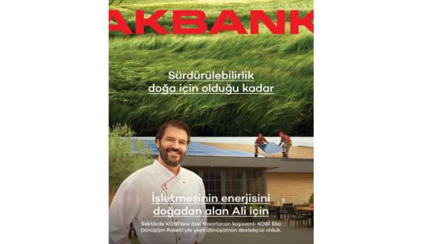 Akbank, sürdürülebilirlik odaklı yeni reklam filmini yayınladı
