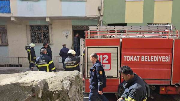 Tokat'ta elektrikli bisiklet yangına neden oldu