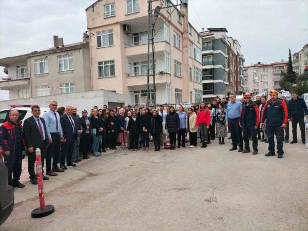 Sinop'ta yangın tatbikatı