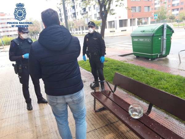 İspanya'da sokağa çıkma yasağını ihlal eden adam: 'Balığımı gezdiriyordum' 