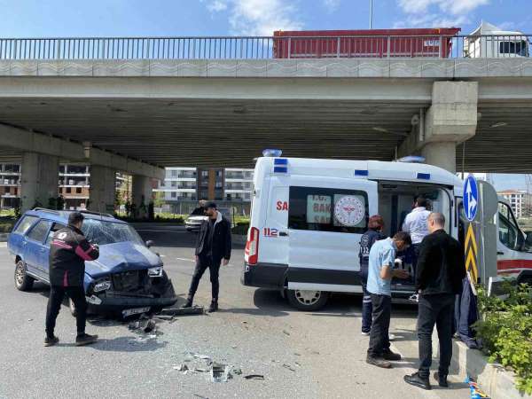 Çorlu'da trafik kazası: 3 yaralı - Tekirdağ haber