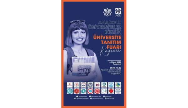 Anadolu Üniversiteler Birliği Fuarları AGÜ'de başlıyor