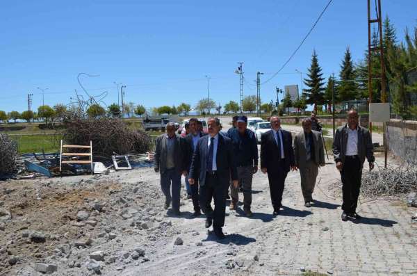 Adilcevaz'da yeni stadyumun çalışmaları başladı