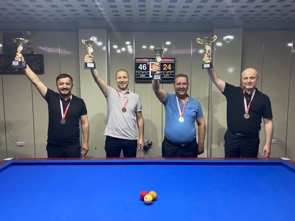 Bilardo Turnuvası tamamlandı