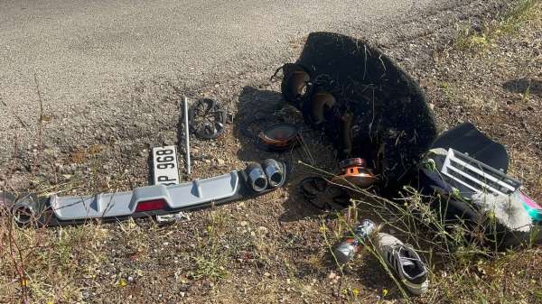 Kilis'te aşırı hız kaza getirdi: 2 yaralı - Kilis haber