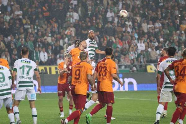 Trendyol Süper Lig: Konyaspor: 1 - Galatasaray: 3