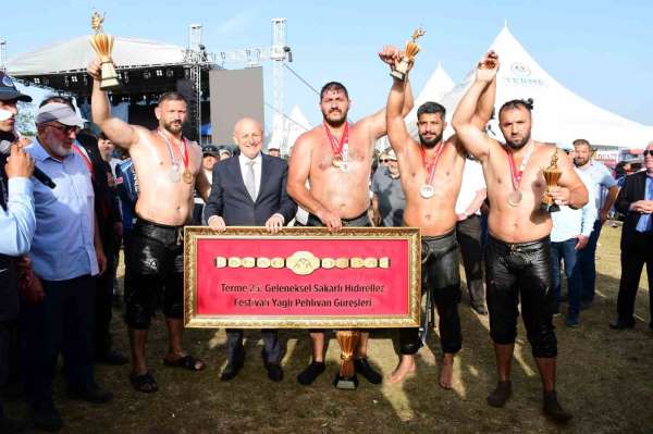25. Sakarlı Hıdırellez Festivali'nde Başpehlivan Tanju Gemici oldu