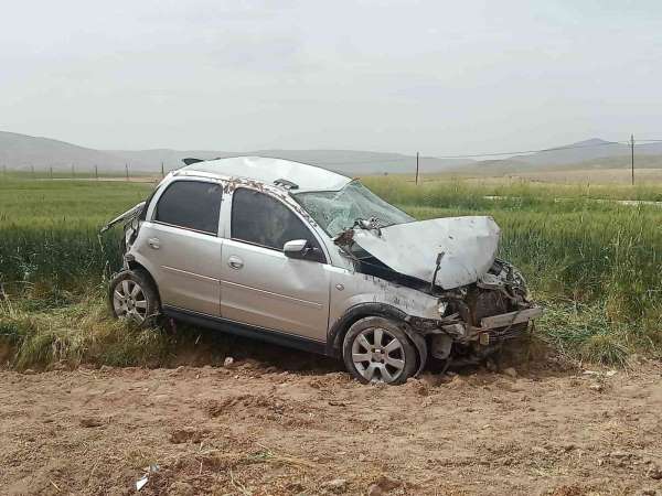Günyüzü'nde trafik kazası, 1 yaralı