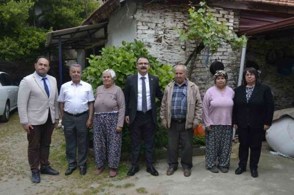 Sultanhisar protokolü şehit ailelerini unutmadı