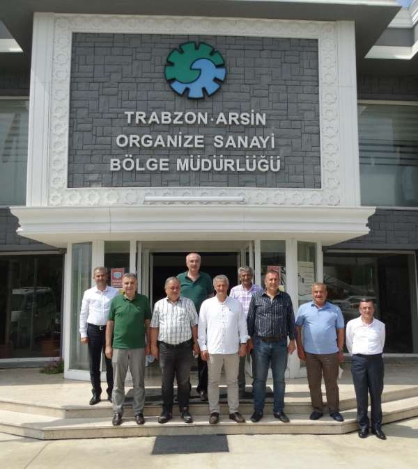 Doğu Karadeniz İhracatçılar Birliği'nden Arsin OSB'ye ziyaret 
