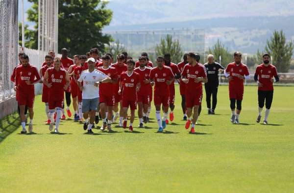 Sivasspor, Kayserispor maçına hazırlanıyor 