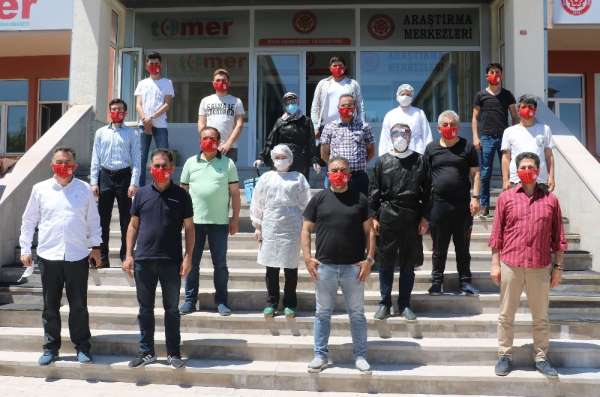 Sivas'ta spor medyası korona virüs testinden geçti 