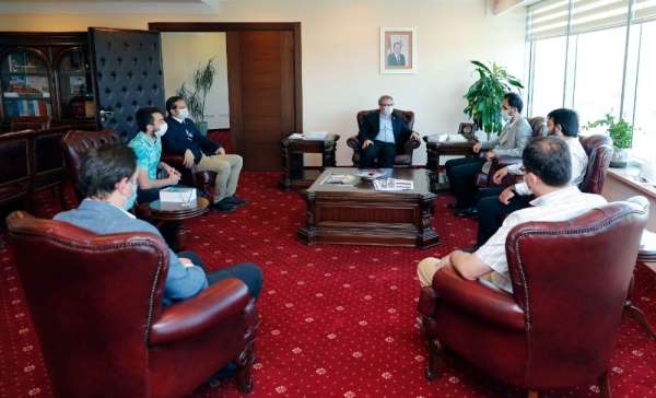 UDEF'ten, Trakya Üniversitesi Rektörü Prof. Dr. Erhan Tabakoğlu'na anlamlı ziyar