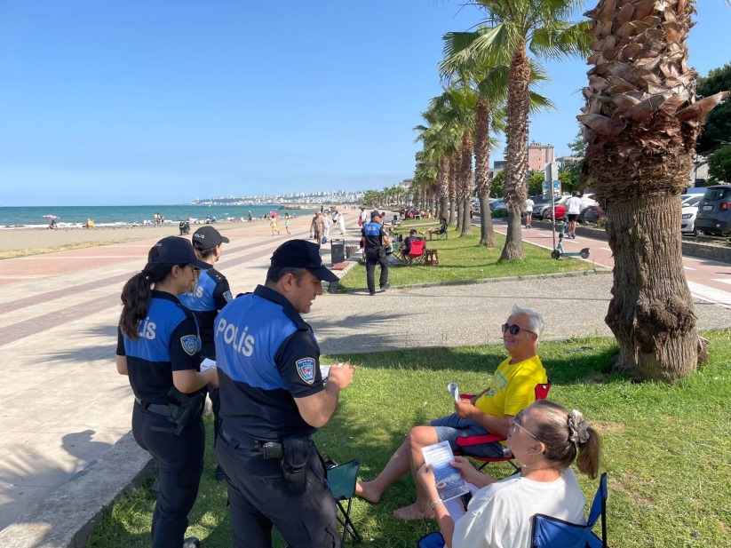 Samsun polisi boğulma olaylarına karşı uyardı!